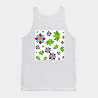 Beautiful Summer Flowers Tank Top